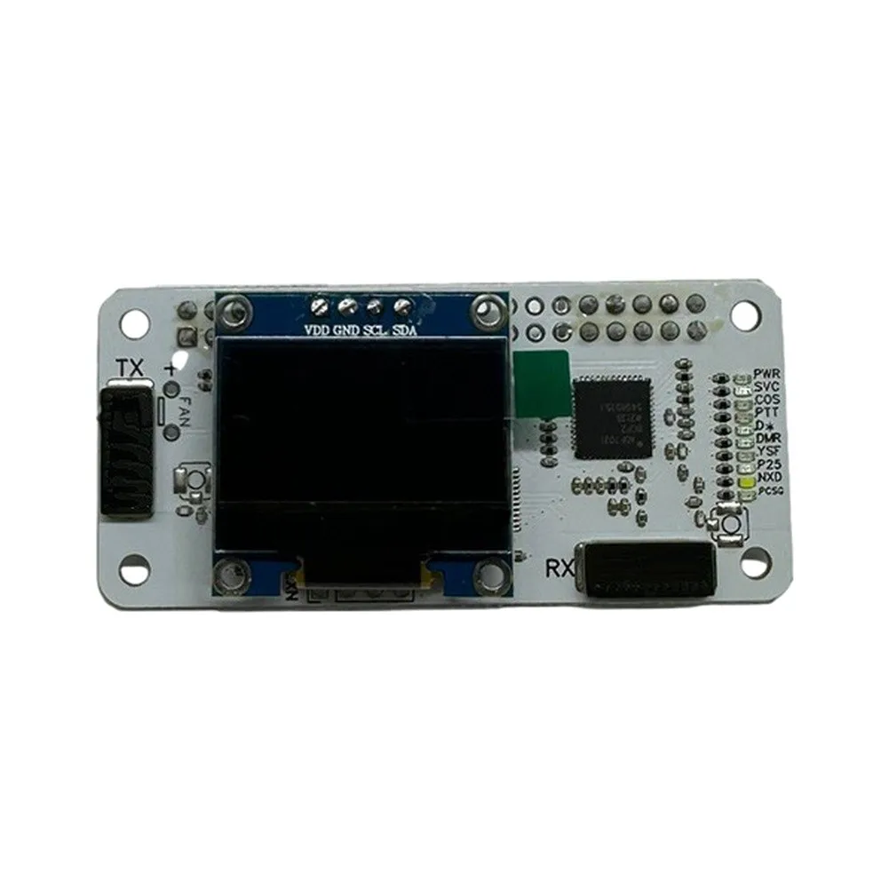 For MMDVM For duplex Hotspot PCB Board for Raspberry Pi Integration with Onboard LED Status Monitoring and For OLED