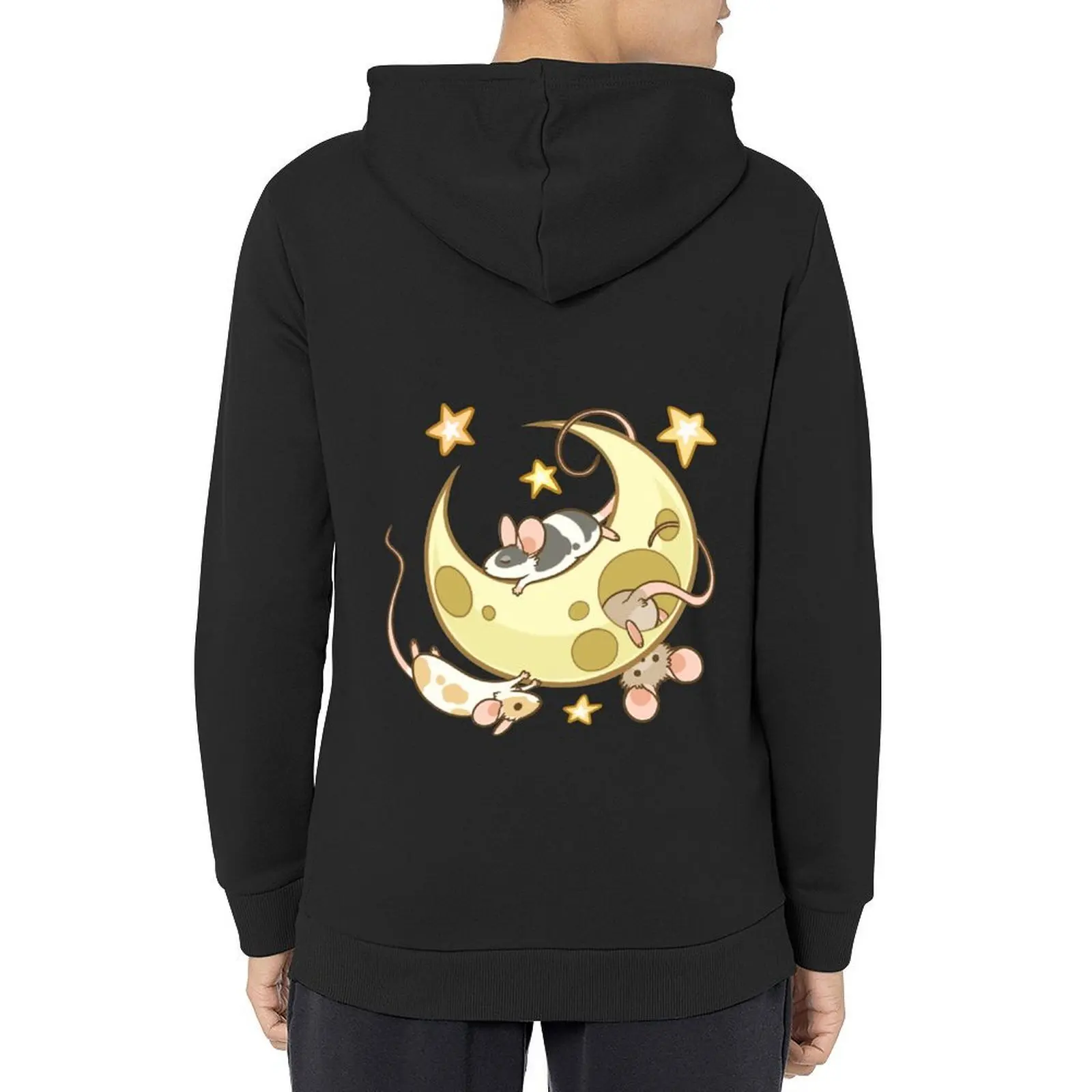 

Moon Mice Hoodie korean clothes autumn jacket men men's autumn clothes men's clothes designer hoodies