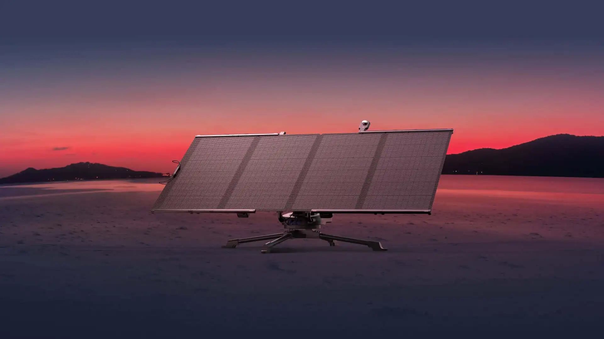 ECOFLOW Solar Tracker 30% More Efficiency Charging DELTA PRO / DELTA MAX Portable Power Station Power the great outdoors