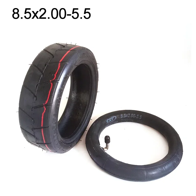 8.5x2.00-5.5 CST Inner tube with 45/90 bend Valve for Xiaomi Electric Scooter Thickened Wheel Halten Rs-01 Pro