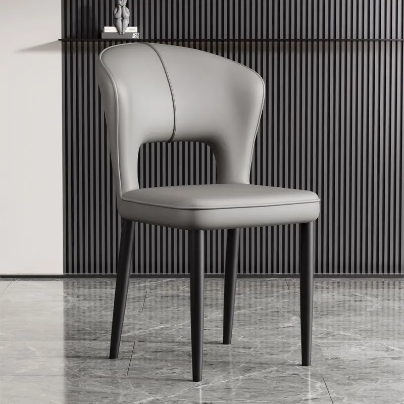 

Cushion Creamy Dining Chairs Italian Beige Nordic Office Dining Chairs Accent Lounge Salon Cadeiras De Jantar China Furniture