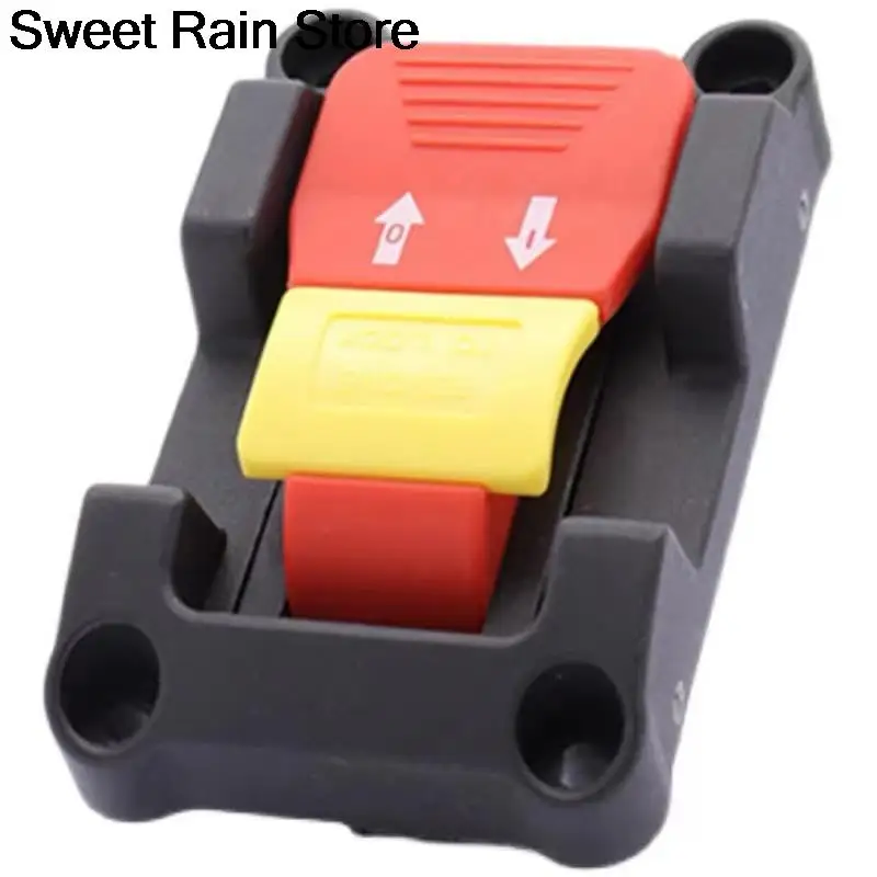 OOTDTY Interruttore di bloccaggio di sicurezza Funzione a doppia lancio 127V 18/15A per sega da tavolo