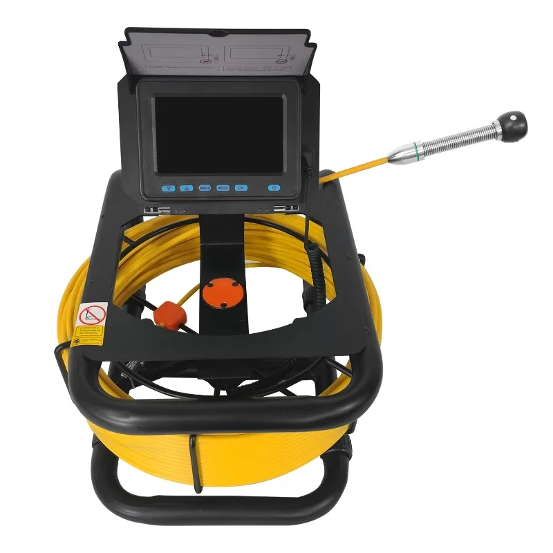 20M sewer camera inspection 4.3 inch color LCD pipe inspection camera 17mm lens drain pipe sewer video inspection snake camera
