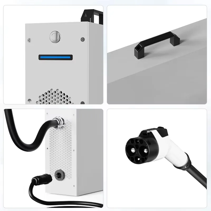 Customized Portable 7kW DC Mobile EV Charger CCS2 EU Standard CCS1 GB/T Charging Station With 220V 380V Input