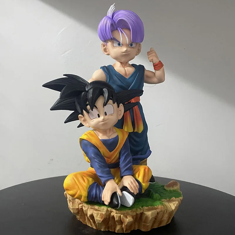 

DBZ Son Gohan and Trunks Модель Dragon Ball Z Фигурка Манга Фигурка Аниме Super Saiyan Фигурки 24 см GK Статуя Детский Подарок
