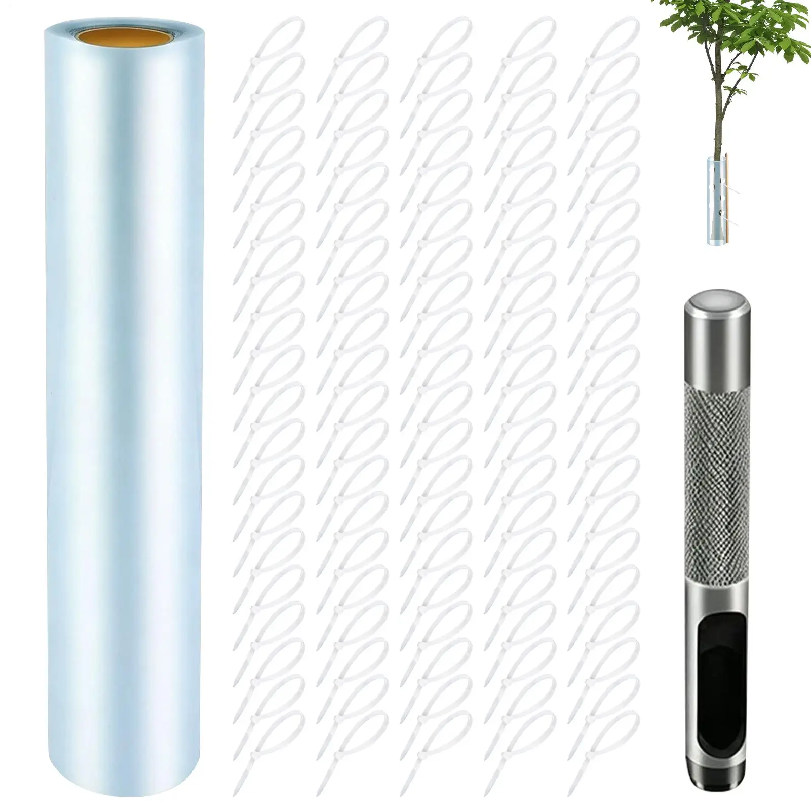 Sapling Growth Tube DIY Tree Seedling Protection DIY Cutting Horticultural Tree Root Protection Cover Tree Grow Tubes