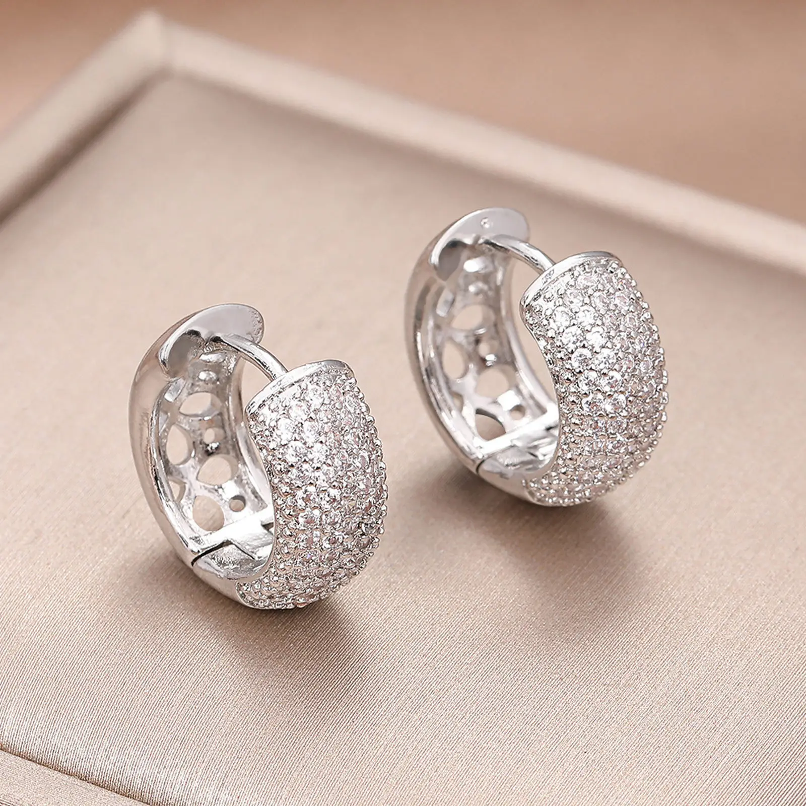 Street Fashion Earrings - Klassieke Cubic Zirconia oorbellen voor dames