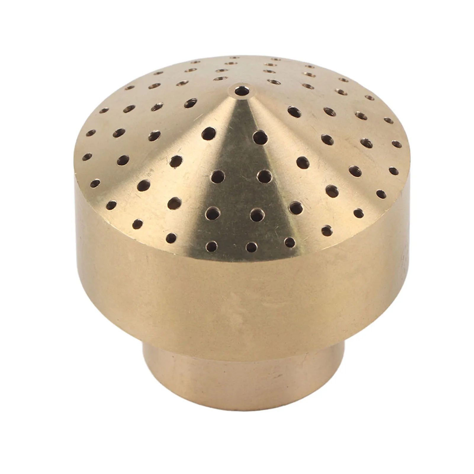 Sprühkopf, hochwertiges Messingmaterial, korrosionsbeständige Säule, Gartenteich, Wasserbrunnen, Düse, Sprühkopf