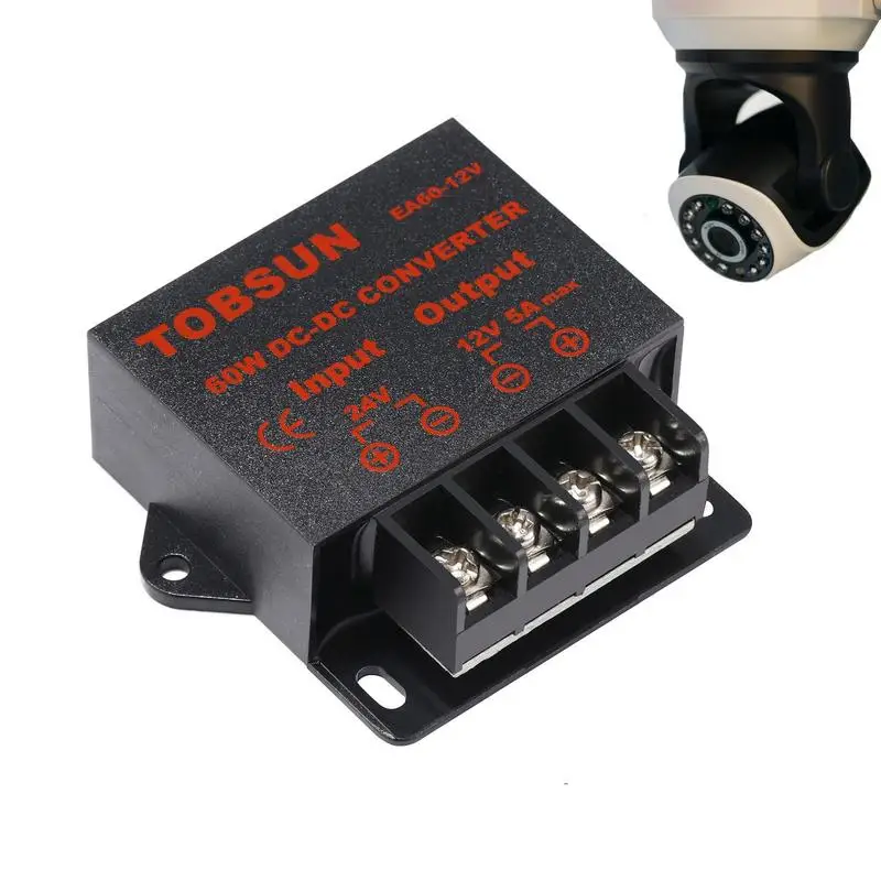 

24 Volt To 12 Volt Converter 60W Dc Step Down 5a Converter DC Voltage Reducer Regulator Step Down Converter Power Supply Volt