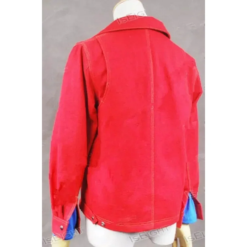 

DY20Smallville Superhero Clark Kent Red Daily Jacket Coat Cosplay Costume25