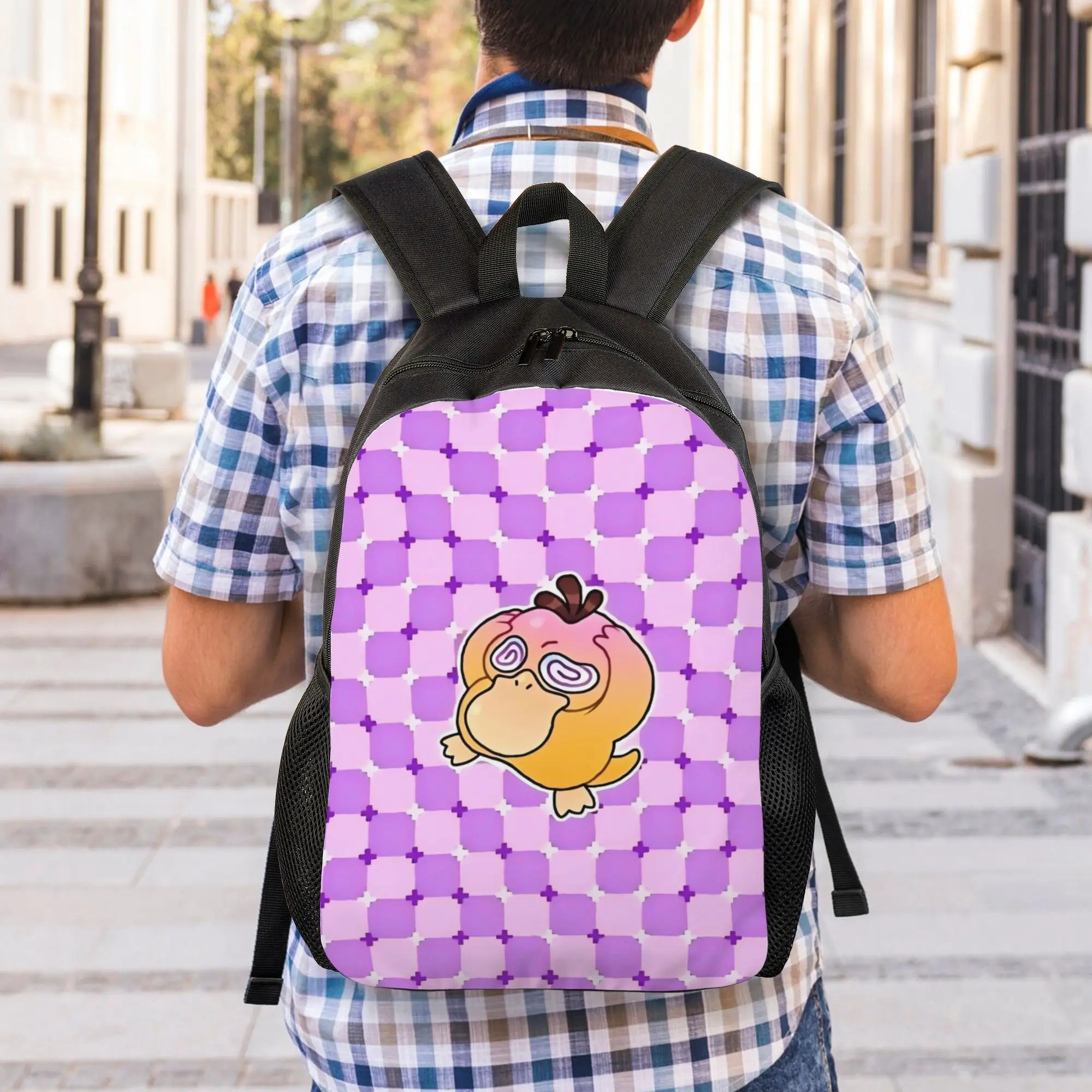 

Pokemon Schoolbag Back to school season Psyduck 2 Personalised Backpack