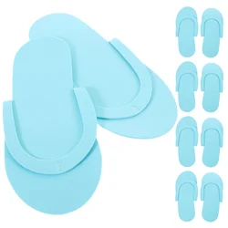 36 Pairs Disposable Slippers EVA Foam Spa Slippers Women Spa Foam Pedicure Slippers Hotel Pedicure Foot Flip Flop Accessory