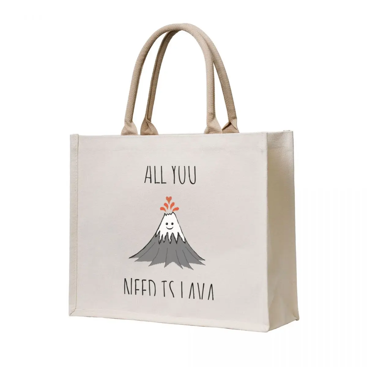 

AllYouNeedIsLava! Tote Bag Portable shopping bag canvas tote bags Big bag women women