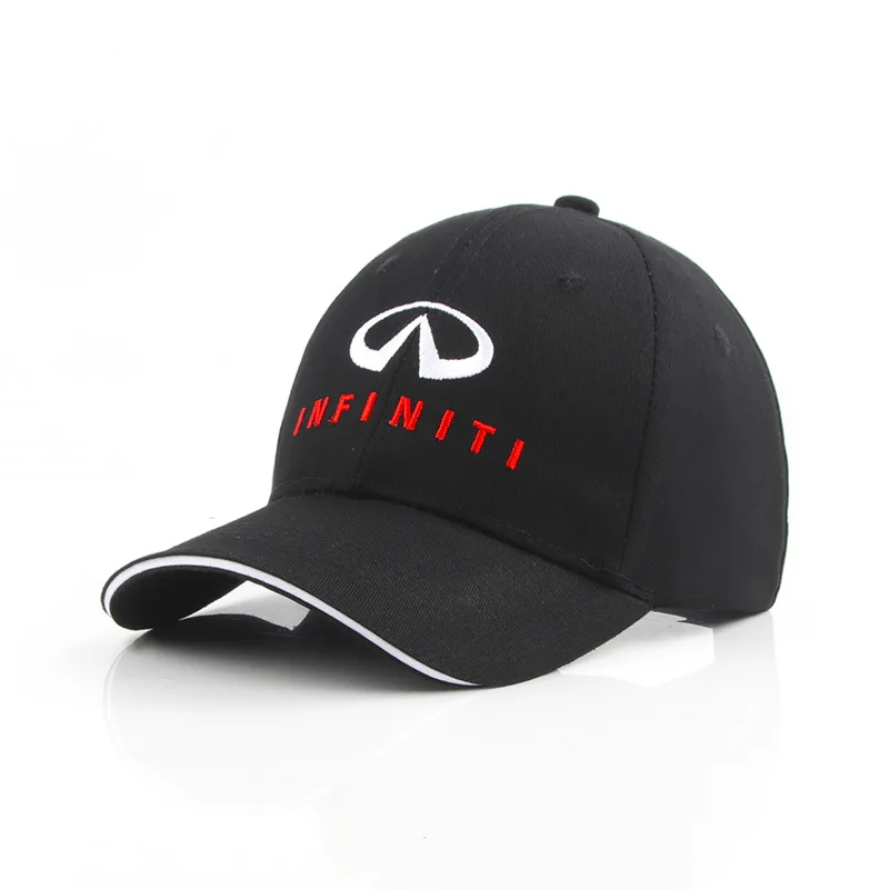 Modny haft dla mężczyzn Infiniti damskie do koszykówki czapki na świeżym powietrzu sportowe wędkarstwo Golf Snapback kapelusz przeciwsłoneczny na co