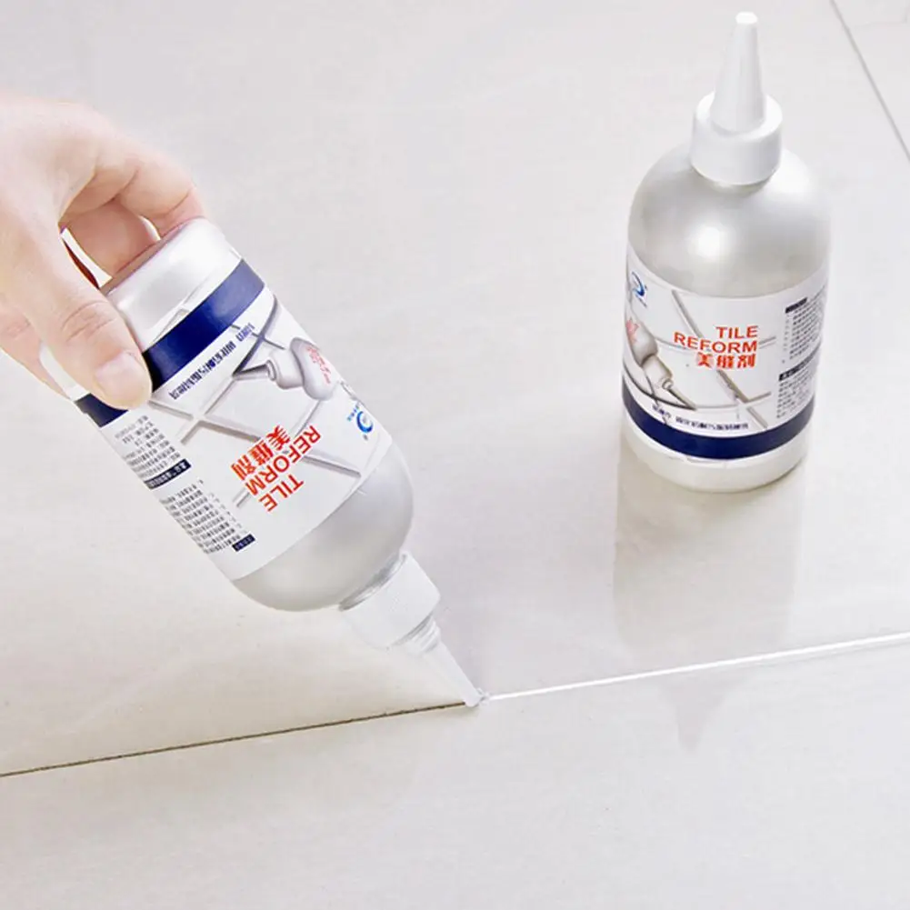 150ml Ceramic Tile Joint Waterproof Bathroom Grout Repair Agent Wall Filler Fungi Mouldproof  Cleaner Caulking Agent