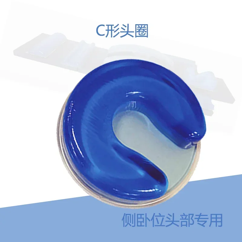 Hospital gel head cushion prone ventilation pillow ring jelly pad