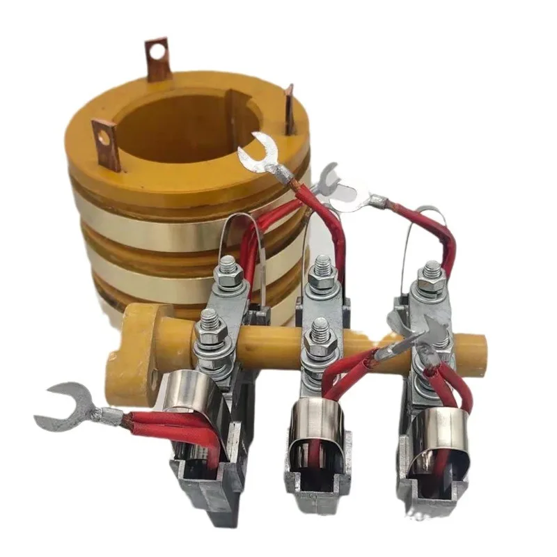 

Collector ring Carbon brush holder Lifting motor Brush holder Generator accessories Carbon brush slip ring motor