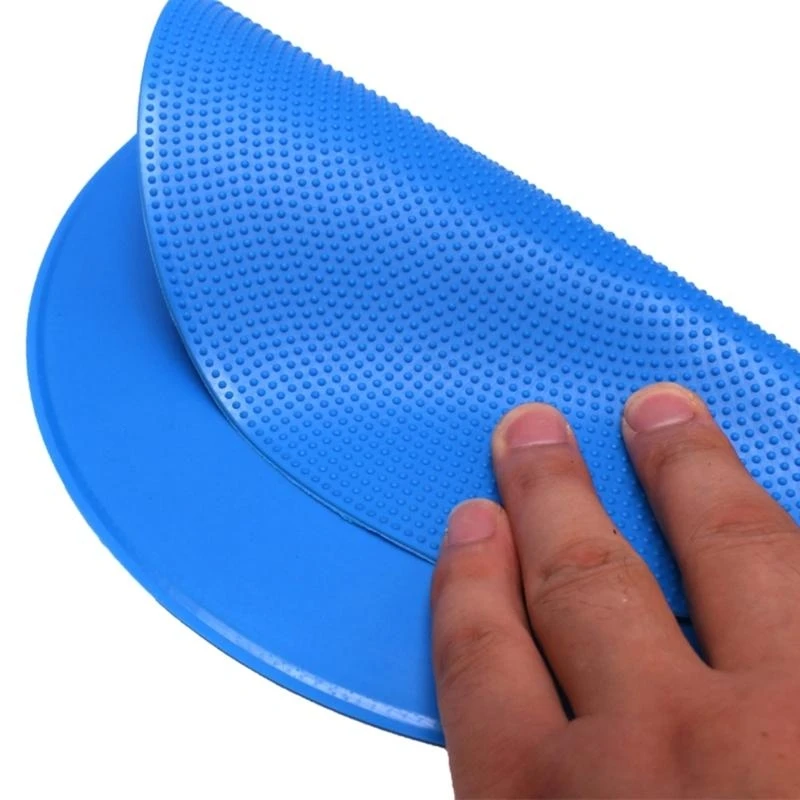 Y1UC 9PCS 라운드 축구 훈련 콘 스팟 마커 바닥 디스크 비 말만한 민첩성 마커 평면 필드 콘 바닥 도트