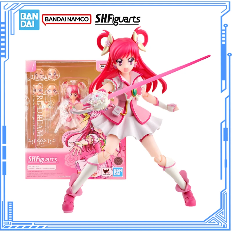

Bandai натуральная модель Pretty Cure, комплект аниме-фигурок SHF Cure Dream Yumehara Nozom, экшн-фигурка, коллекционная модель, детские игрушки, подарки