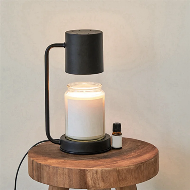 T21C Candle Lamp Compatible Large Candle Part Metal Housing, Adjustable Light Heat,Voltage 110V US Plug