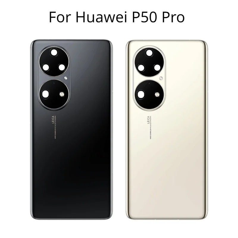 

Чехол для аккумулятора Huawei P50 Pro, стеклянный чехол для задней двери с клеем для Huawei P50 Pro, аксессуары для ремонта телефонов