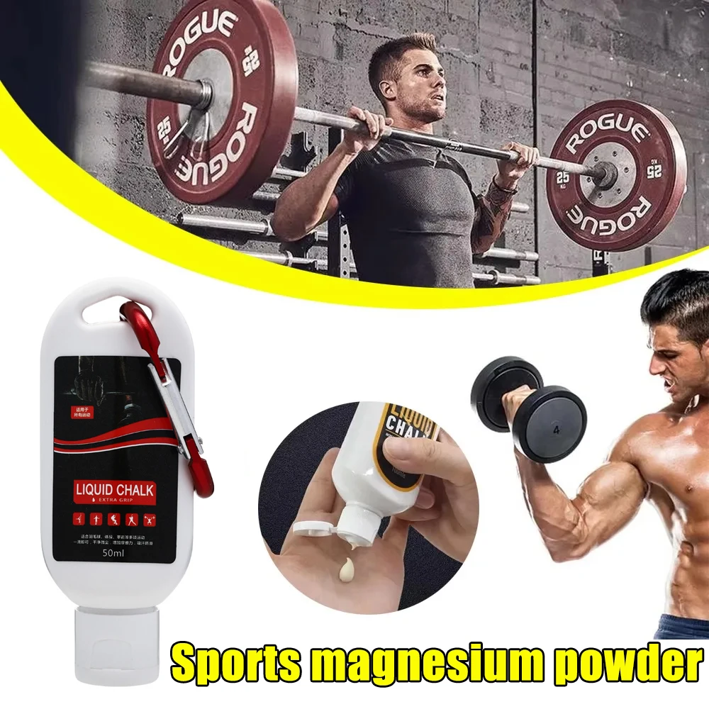 

1 Pcs Fitness Liquid Magnesium Powder Rock Climbing Professional Grade Increase Friction Grip Anti-slip Liquid Magnesium Powder