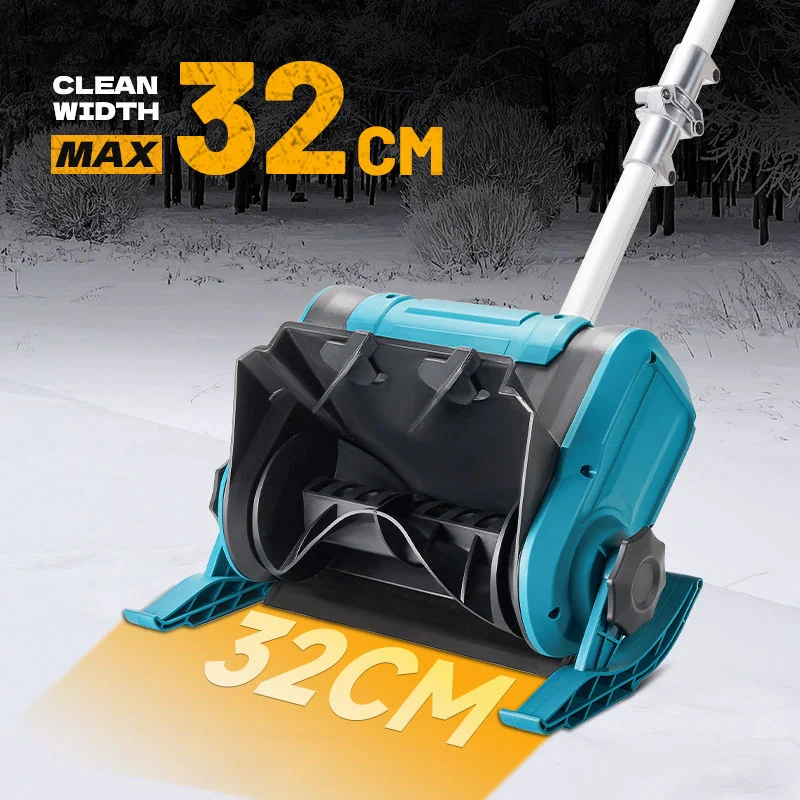 Customizable Home Use Cordless Electric Snow Shovel Battery Operated  Plow Efficient Snow Removal Machines