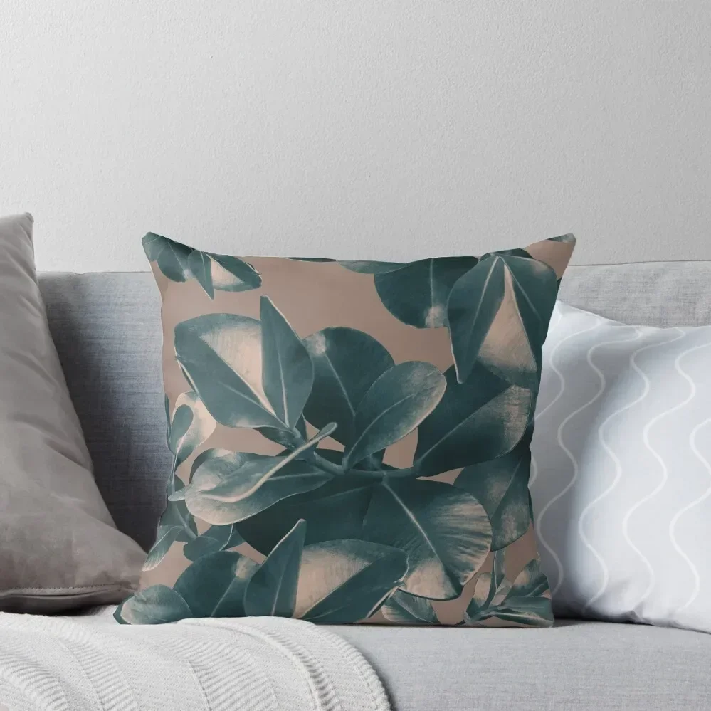 

Ficus Leaves Fall Dream #1 #green #decor #art Throw Pillow Sofas Covers Cushion Cover For Sofa pillow