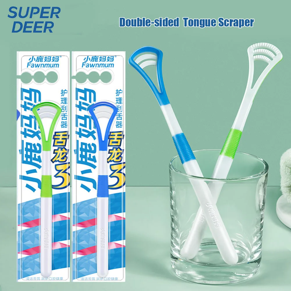 1Pcs Silicone Tongue Scraper Cleaning Brush Food Grade Oral Care To Keep Fresh Breath 6Color Pack Tongue Clean Tongue Scraper