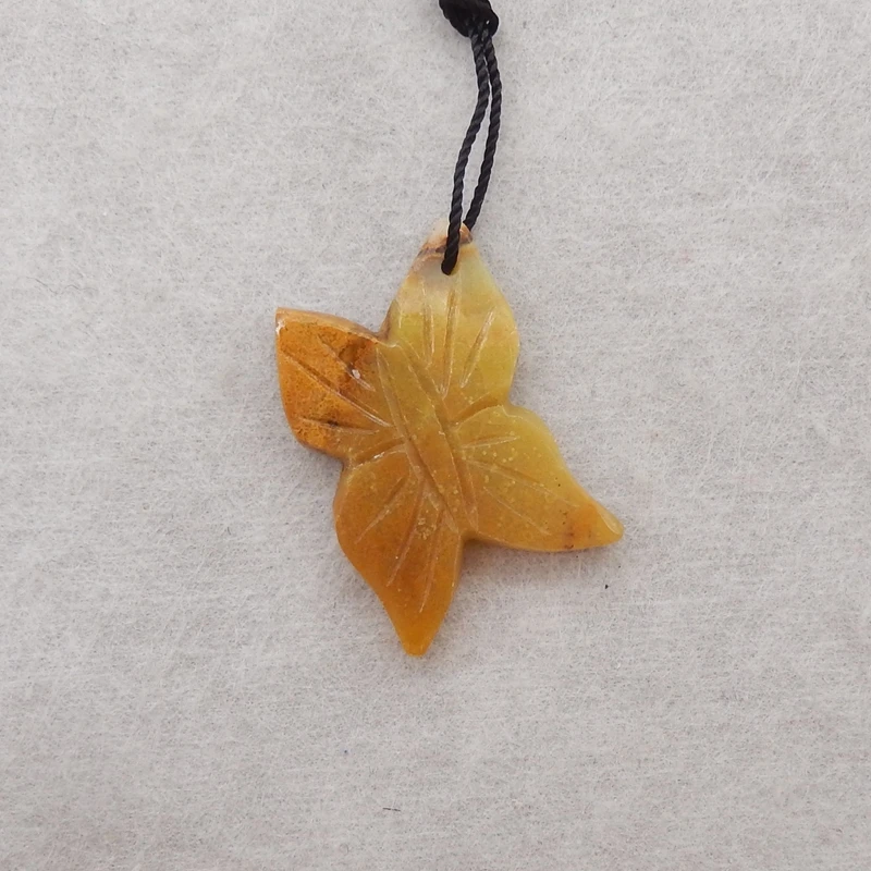 

Натуральный желтый опал, кулон-бабочка ручной работы, бусина 26x18x5 мм, ожерелье с передней дрелью, модный аксессуар, 3,5 г