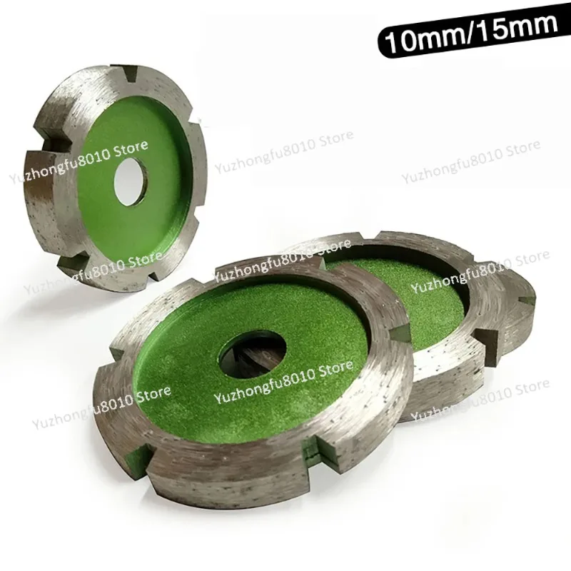 Stone Carving Granite Diamond Reinforced Cutting Disc Diameter 90mm - 6/10/15mm Thickness for Grooving, Engraving, Grinding