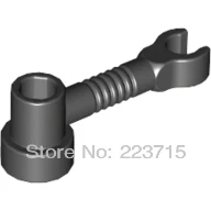 *Brick 1x1x2/3 round with bar& Clip*4735 50pcs DIY enlighten block bricks,Compatible With Other Assembles Particles