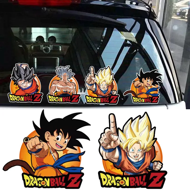 

Dragon Ball Animation Stickers Goku Stickers Peripheral Model Accessories Cartoon Computer Case Car Assembly Decorative Stickers