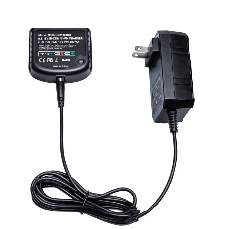 Carregador de substituição para Black & Decker 9.6V-18V A12 A12-X Hpb18-Ope Hpb12 Hpb14 DB18V Fsb18 Fs120Bx NI-CD NI-MH Carregador de bateria