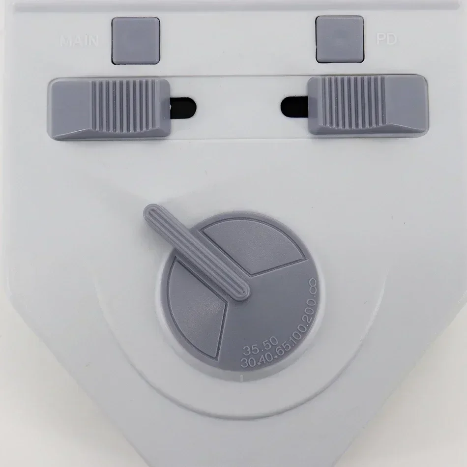 NUOVA VISIONE Ly-9atc Auto Eye Pd Meter Pupilo Pupilometro digitale ottico Lampada target a LED Misuratore di distanza interno Precisione 0,1 mm