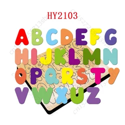 3CM Capital 26 Letter New Wooden Cutting Dies Suitable for Common Mold Scrapbook Machines on the Market