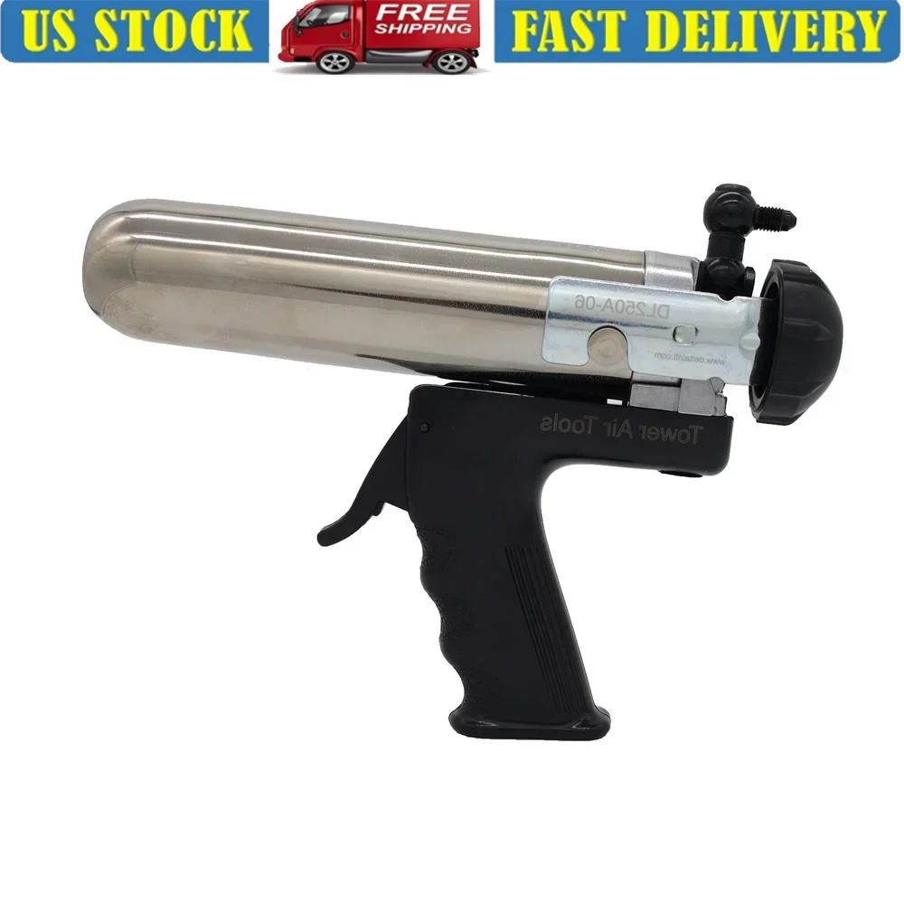 Professional PNEUMATIC Aircraft Sealant Dispensing Gun 6OZ/156CC ระบบควบคุมความดัน