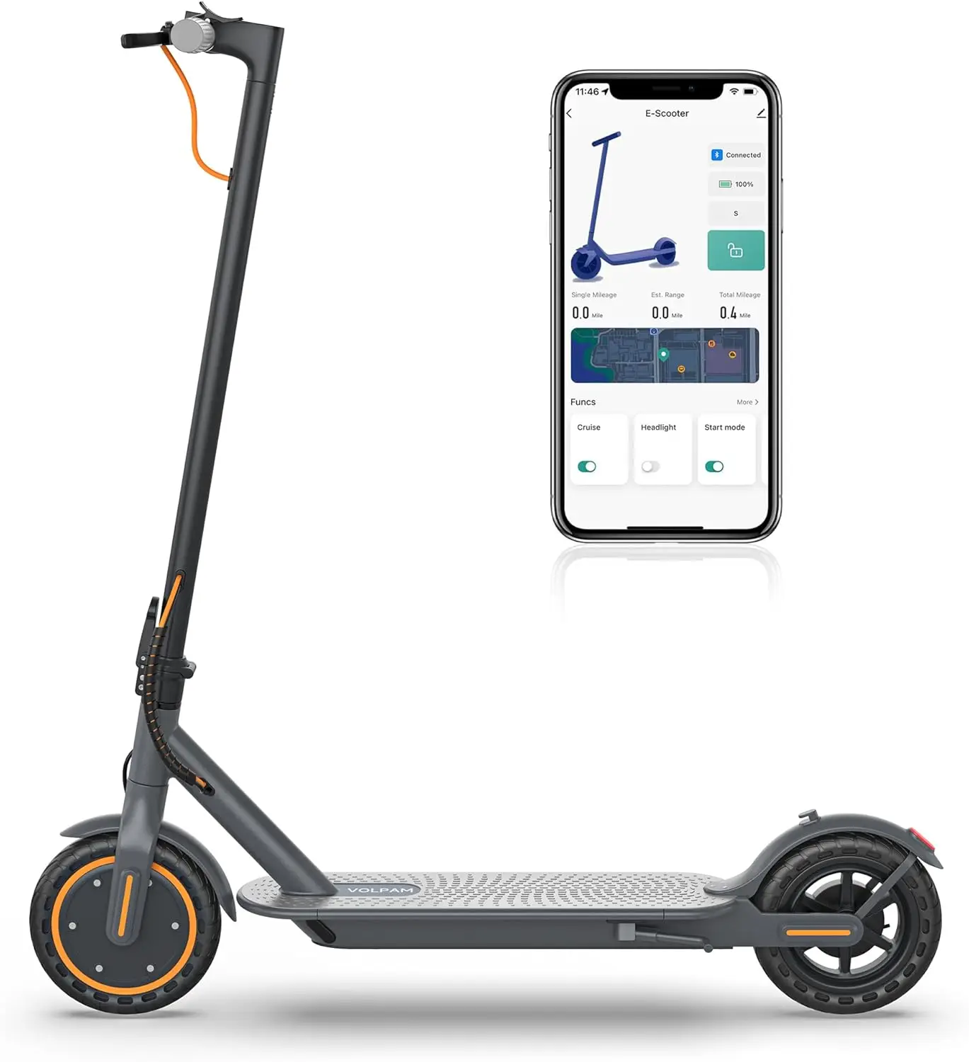 

Scooter, 350W/500W Motor, Max 21-27 Miles Range, Max 19/21 MPH Speed, 8.5''/10'' Tire, Dual Braking, Folding Commuting