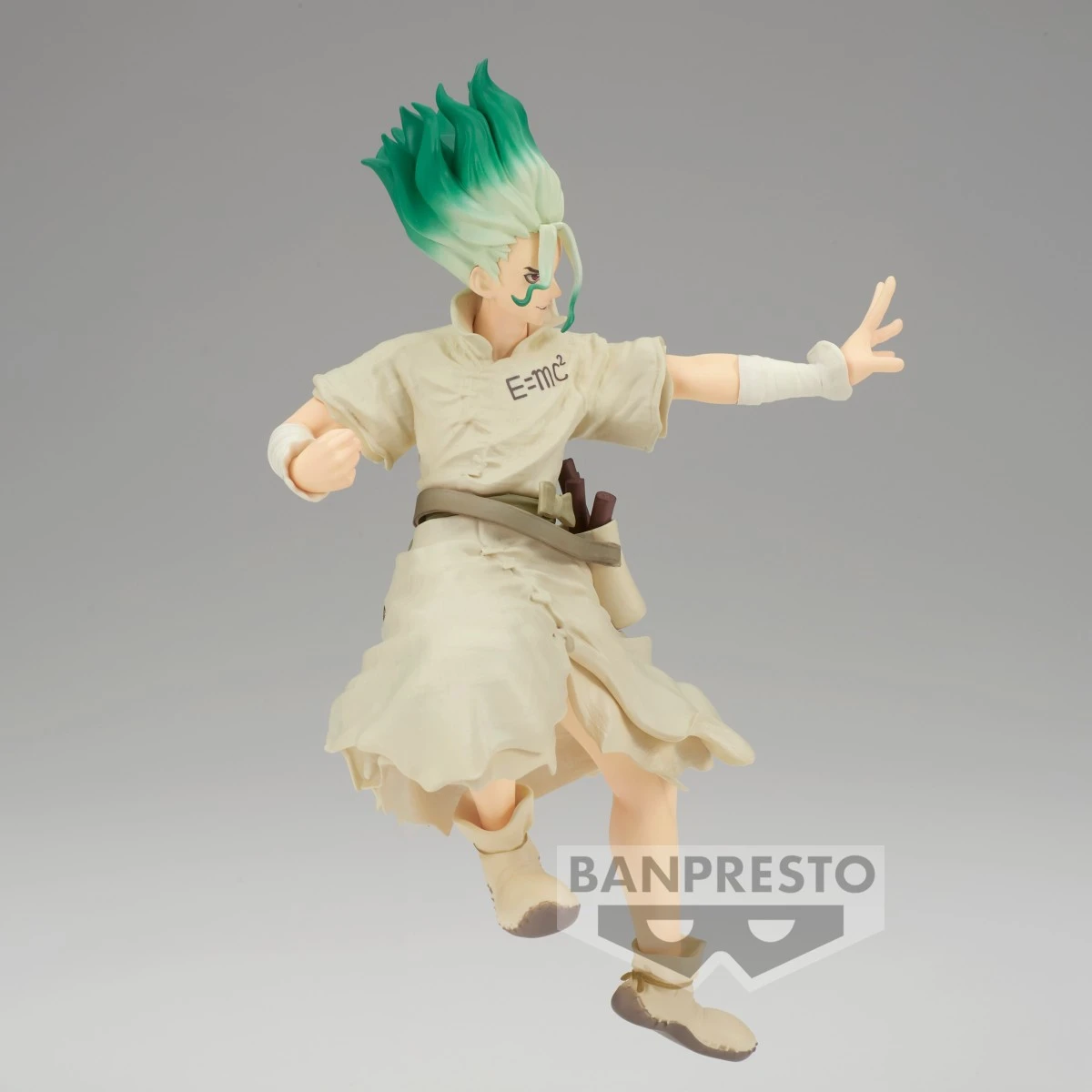 بانداي الأصلي بانبريستو الشكل من عالم الحجر النمذجة العلمية Ishigami Senkuu Nanami Ryusui عمل نموذج لجسم دمى لعبة