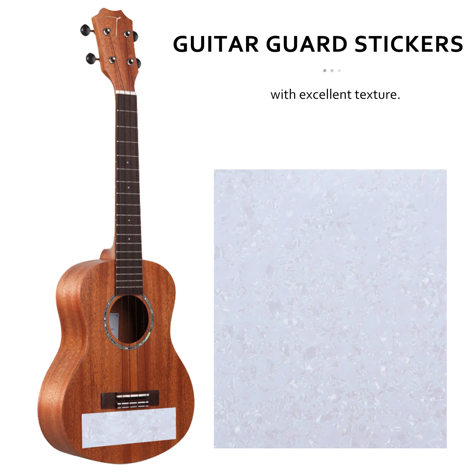 Anti Scratch Guitar Stickers Guitar Protector Accessory Board-protection Sticker Pick Anti Scratch Acoustic Guitar Guard Sticker