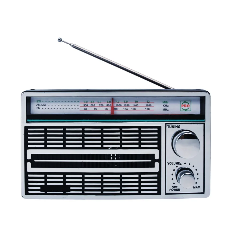 

Enhanced Portable Retro Radio With Dynamic Speaker USB Charging & Battery Radio For Outdoor Travel Camping Equipment
