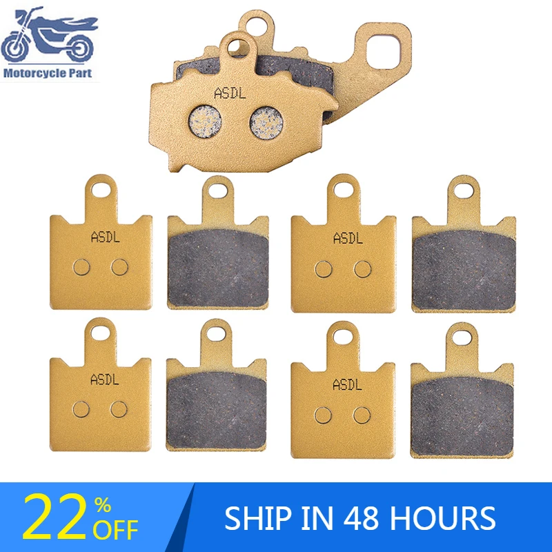 

Motorcycle Front & Rear Brake Pads Disc Set For KAWASAKI ZX-6RR ZX-6R ZX 600 ZX600 ZX 636 ZX-10R ZX10R ZX 1000 ZX1000 2003-2017