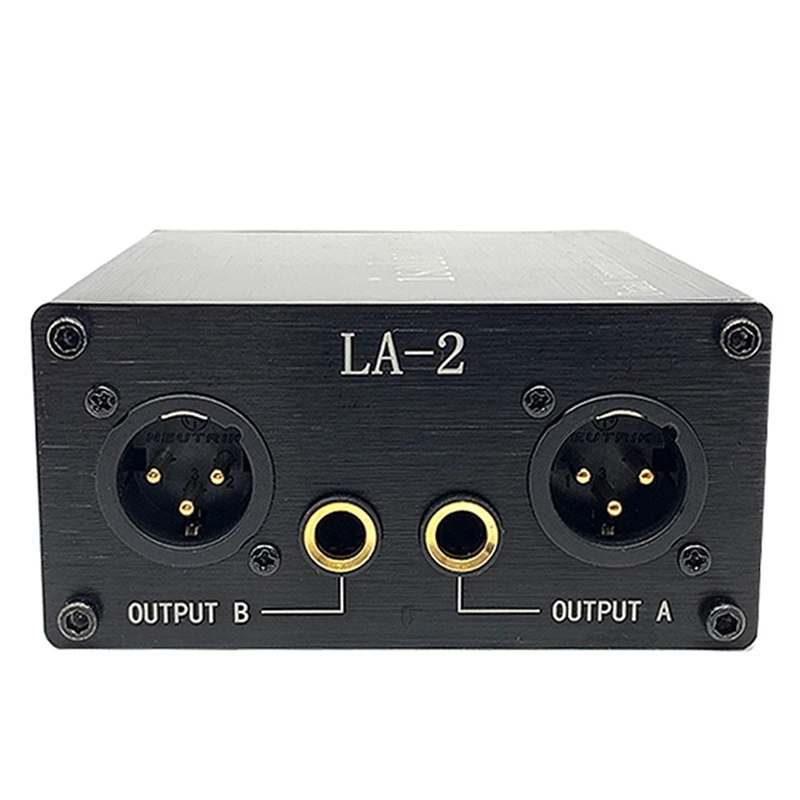 

Audio Signal Isolator 6.35 XLR Head Mixer Audio Current Acoustic Noise Filter Remover LA-2