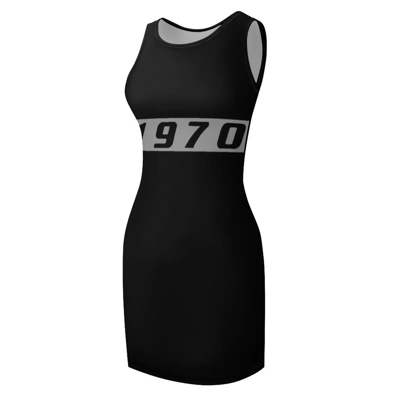 1970 Born in 1970 1970 Birthday t-shirt Sleeveless Sundress dress for women summer women dresses women clothes