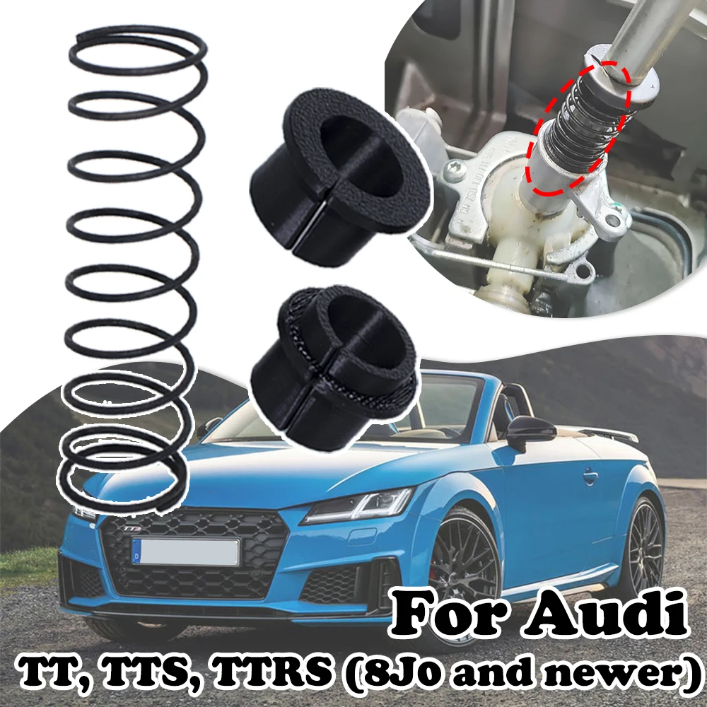 Solid Gearstick Lever Shifter Shaft Bushing Kit For Audi TT TTS TTRS Reverse Gear Shifting Issue Fix Manual Gearbox Spare Parts