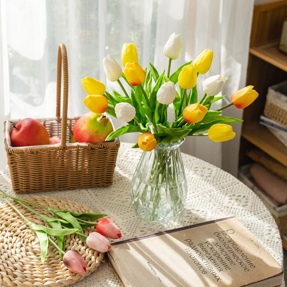 

Мини-тюльпан, имитация дома, цветок, искусственный цветок, свадьба