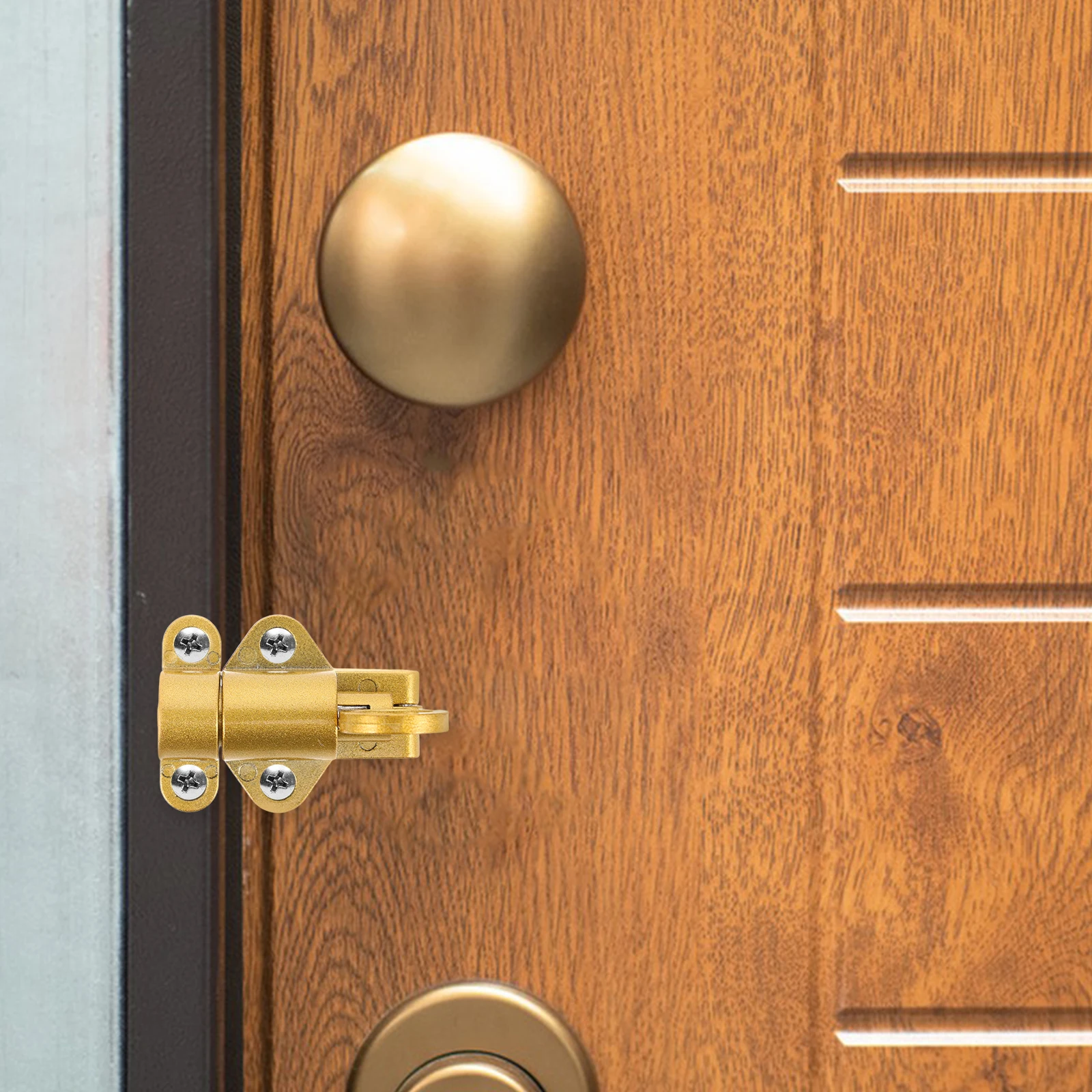 

Aluminum Alloy Pin Spring Barrel Bolt Latch Automatic Design SelfClosing Lock Door Bolts External Doors Casement Windows