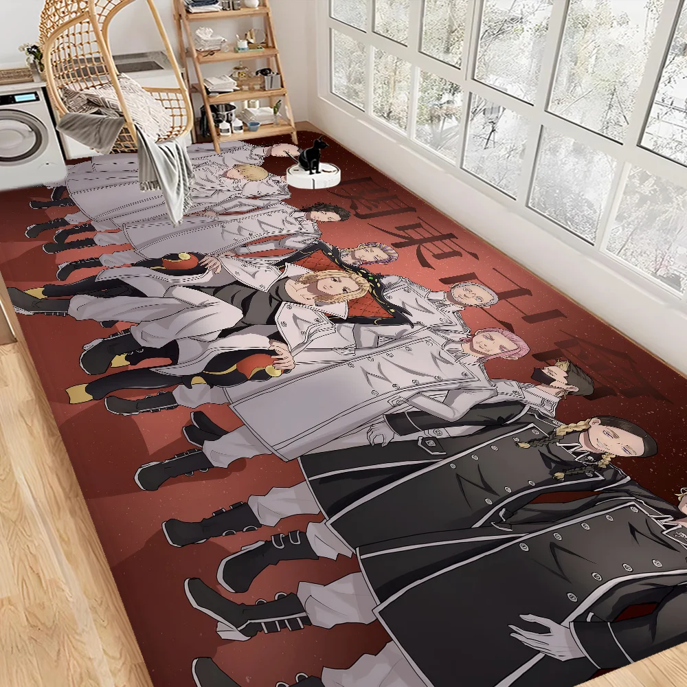 Tokyo Revengers Door Mat Nordic Style Home Doormat Bathroom-Toilet Mats Bedroom Alfombra