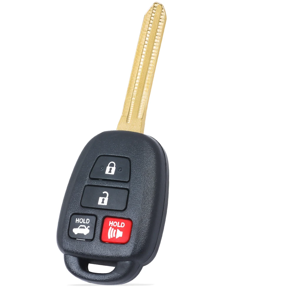 DIYKEY Keyless Smart Remote Key Fob 314.3MHz for Toyota Highlander Rav4 2013 2014 2015 2016 2017 2018 With H Chip FCC: GQ452T