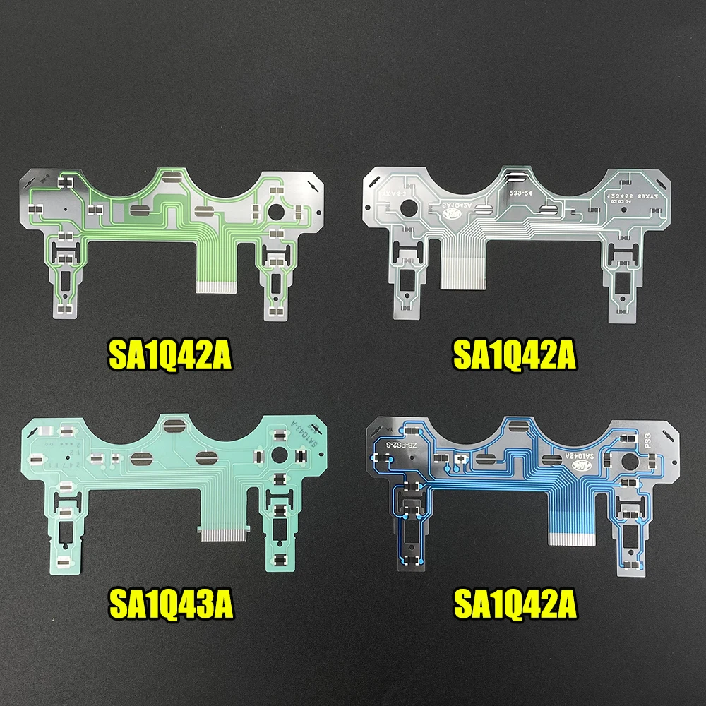 1piece For PS2 Conductive Film Ribbon Circuit Board Joystick Flex Cable For PlayStation 2 SA1Q42A SA1Q43-A 18Pin 19Pin Socket